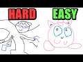 Ranking EVERY Character By How Hard They Are to Draw