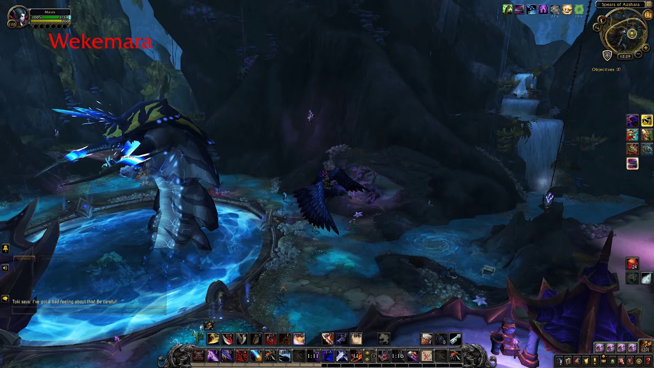 Amethyst Spireshell Rare location in Nazjatar