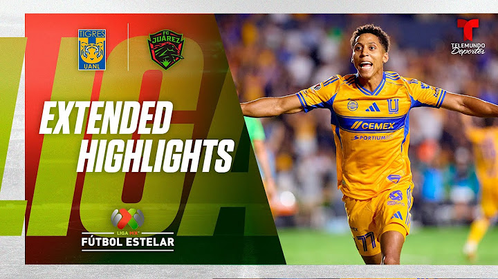 Tigres vs. Juárez (ESP) | Highlights Liga MX Fútbol Estelar Jornada 2 | Telemundo Deportes