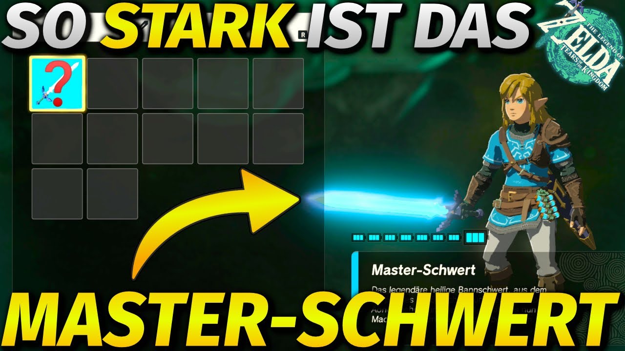 Kann Das Master Schwert Kaputt Gehen *NEU* So stark ist das Master-Schwert wirklich! Zelda Tears of the