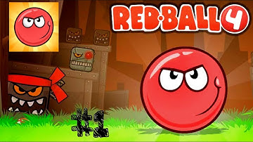 Red Ball 4 - Gameplay Walkthrough Part 1 - Levels 1-8 (iOS, Android)