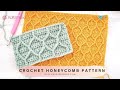 Crochet Honeycomb Textured Stitch Tutorial RaffamusaDesigns Crochet Honeycomb Textured Stitch Tutorial RaffamusaDesigns