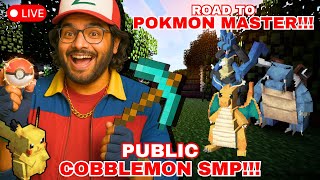 LIVE: New Pokémon Adventure in Minecraft Cobblemon SMP!