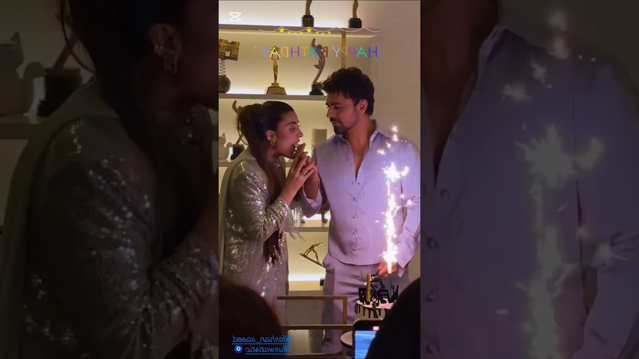 Farhan Saeed Celebrate Birthday With Her Wife Urwa Husain 