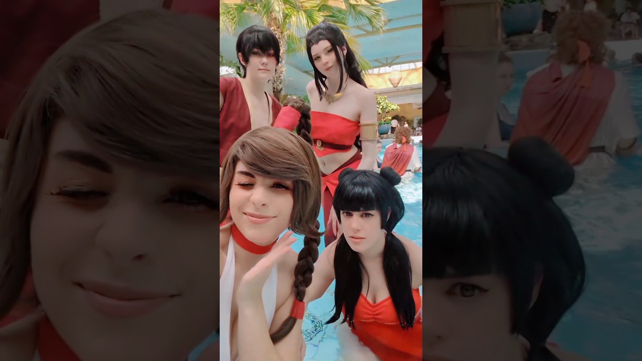 We cosplayed on Holiday! #cosplay #viencon #comiccon #avatar #anime