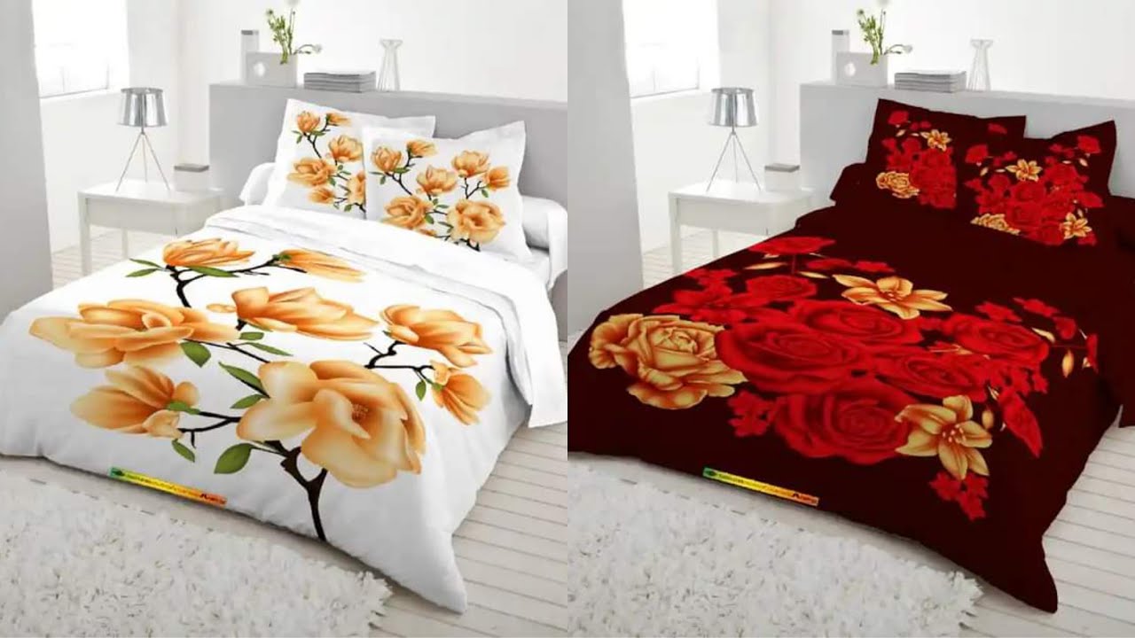 Premium Quality Bedsheet With Pillow Cover YouTube