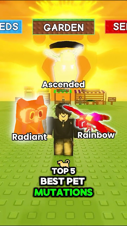 Top 5 Best Pet Mutation In Grow A Garden!