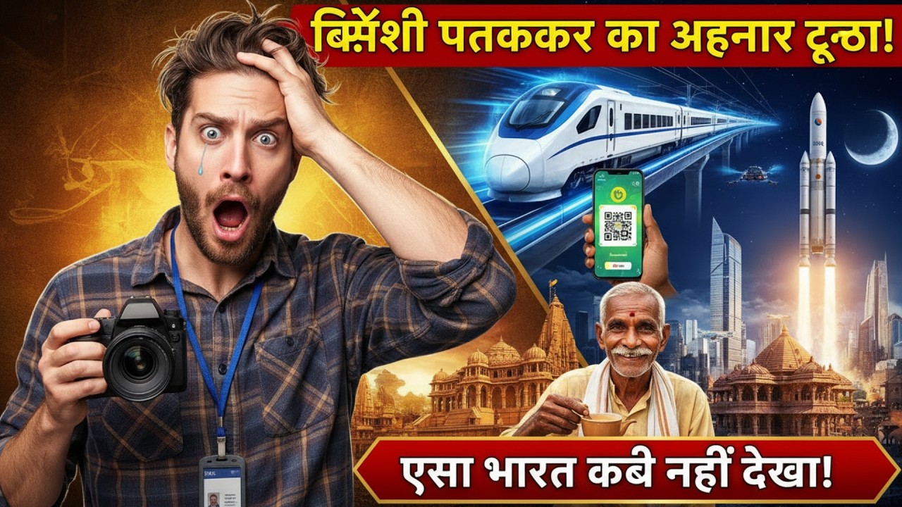 भारत ने इस विदेशी को इंसानियत सिखाई! #विदेशी_नज़र_भारत, #भारत_की_सच्चाई