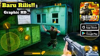 Baru Rilis!! Game FPS Offline Graphic HD -  Infinity Combat Gameplay (Android, IOS) screenshot 5