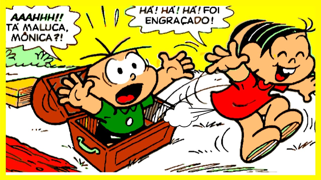A CAIXINHA DA MALDADE - QUADRINHOS DA TURMA DA MÔNICA