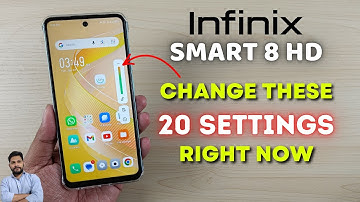 Infinix Smart 8 HD : Change These 20 Settings Right Now