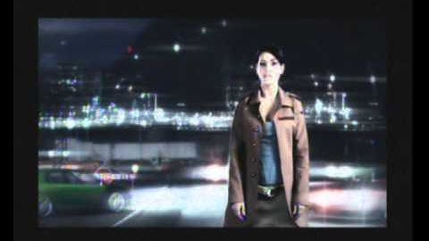 NFS Carbon DEMO For PC, Trailer with Emmanuelle Vaugier speaking  ( Nikki crew member )