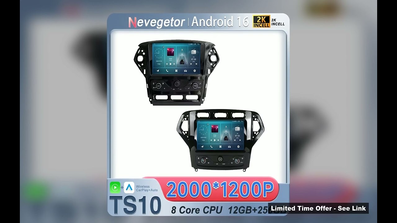 Best Android 16 Autostereo Ford Must Have Ford Mondeo Mk4 2007 2014 5G Wifi Car Radio Viral 202