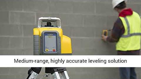 Spectra Precision Laser LL300N-1 Automatic Self-leveling Laser Level 10" Grade Rod & Tripod Kit
