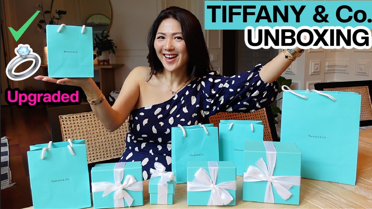 TIFFANY & CO. UNBOXING, Tiffany SETTING 💍 DETAILS