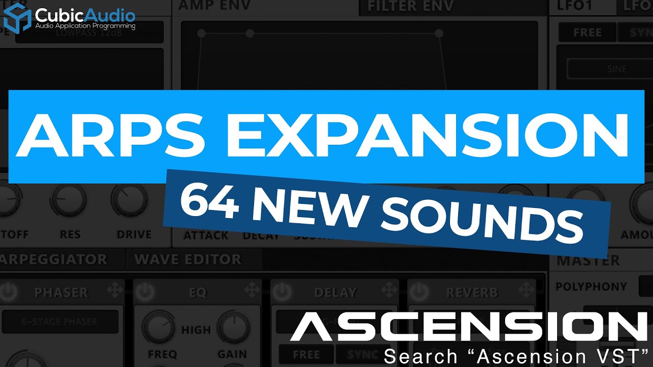 Ascension Expansion – Arps | MIDI Arpeggios for Ascension VST Demo 1