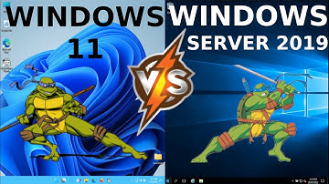 Windows 11 vs Windows Server 2019: RAM + CPU Usage