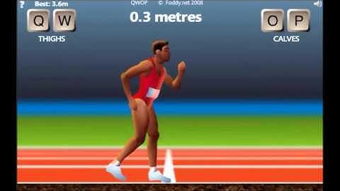 FUNNY FAILS w/ EPIC MUSIC (QWOP)