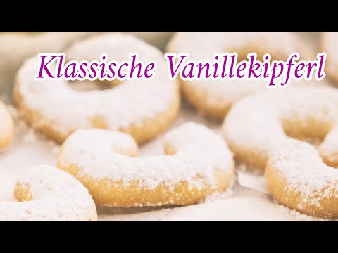 Authentic and best Austrian Vanillekipferl Recipe. 