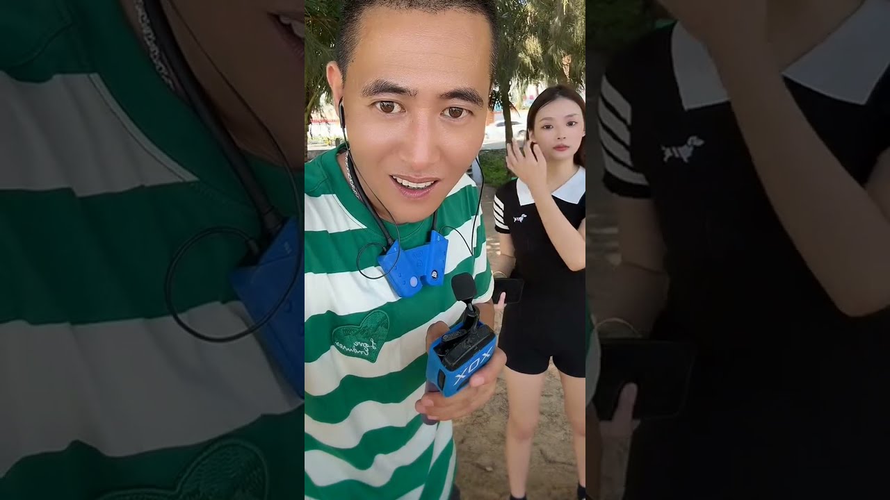 户外与美女互动 #街头采访 #娱乐搞笑 #逗美女