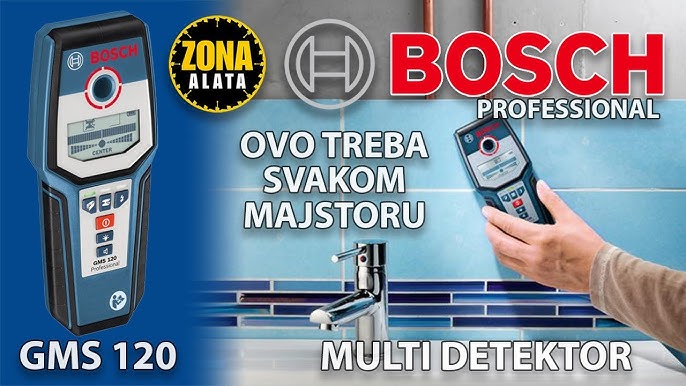 Testing” - Bosch GMS 120 Professional Detector 