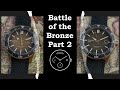 Battle of the Bronze Part 2: Christopher Ward MK2 vs MK3 C60 Trident Ombré
