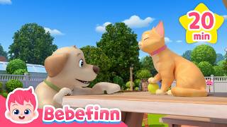 kitty boo puppy mandoo cute animal song kids atbebefinn