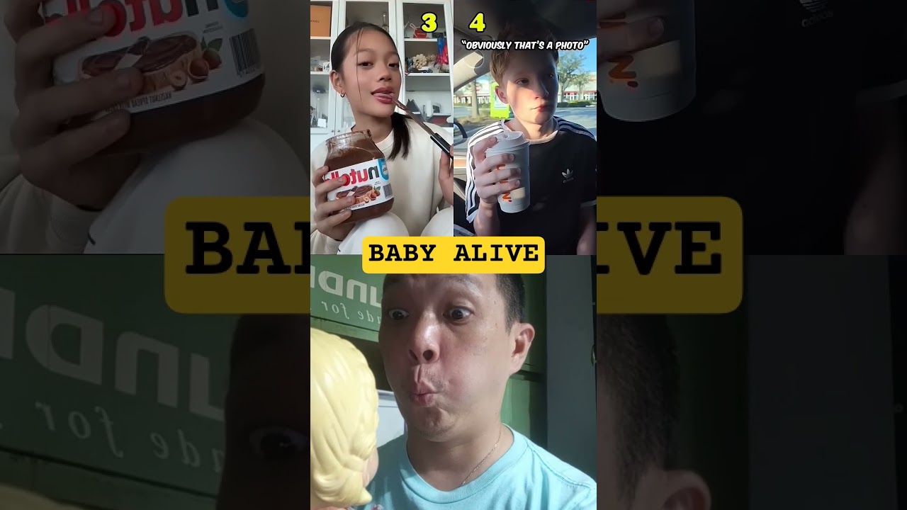 TRY TO FREZEE⁉️LIKE THIS VIDEO #ramadanwithyoutube #ilygold #babyalive #babyalivedoll 