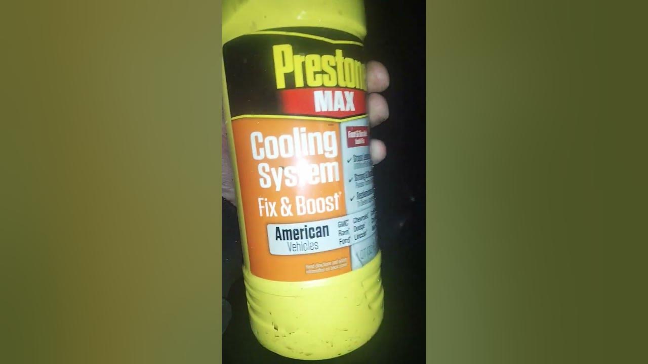 Prestone max cooling stop leak x bars engine head gasket seal youtube