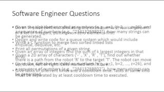 Facebook Interview Questions