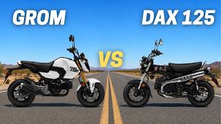 2026 Honda Grom Vs. 2026 Honda Dax 125