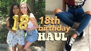 WHAT I GOT FOR MY 18TH BIRTHDAY