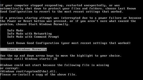 How To Fix HAL.DLL Missing Error In Windows