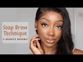 Soap Brow Method For Fluffy Brows - I Did My Brows In 2 Minutes !