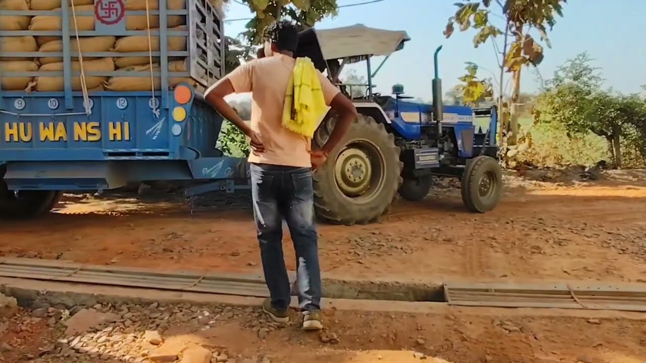 150 क्विंटल 744 Swaraj  all tractor Ashok Leyland truck driver 