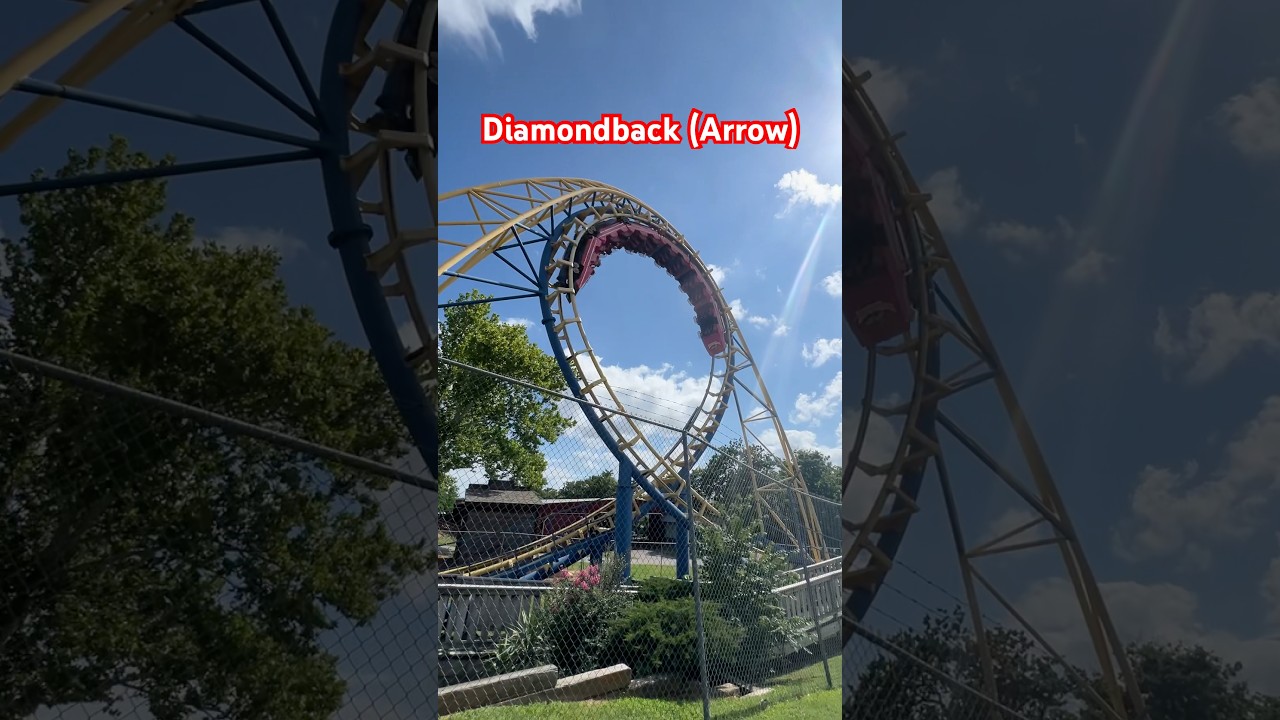 5 Rollercoasters at Six Flags Frontier City 