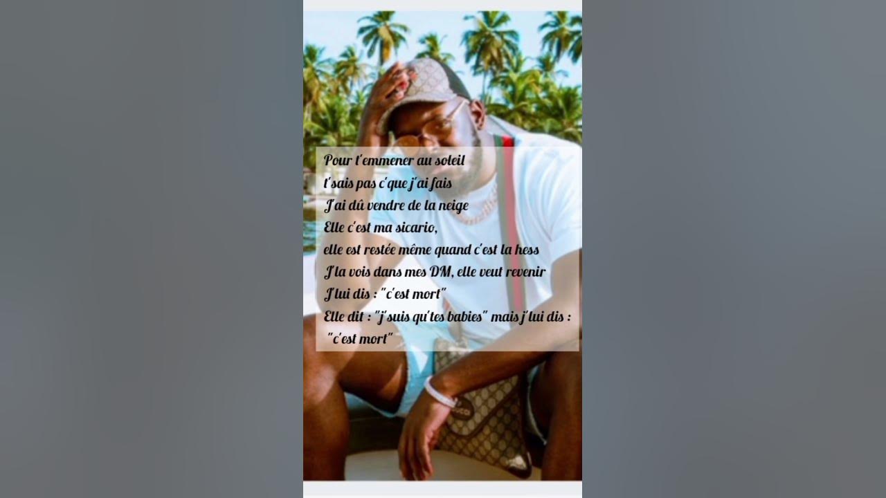 Keblack, Laisse moi paroles #keblakkeblak #parole - YouTube