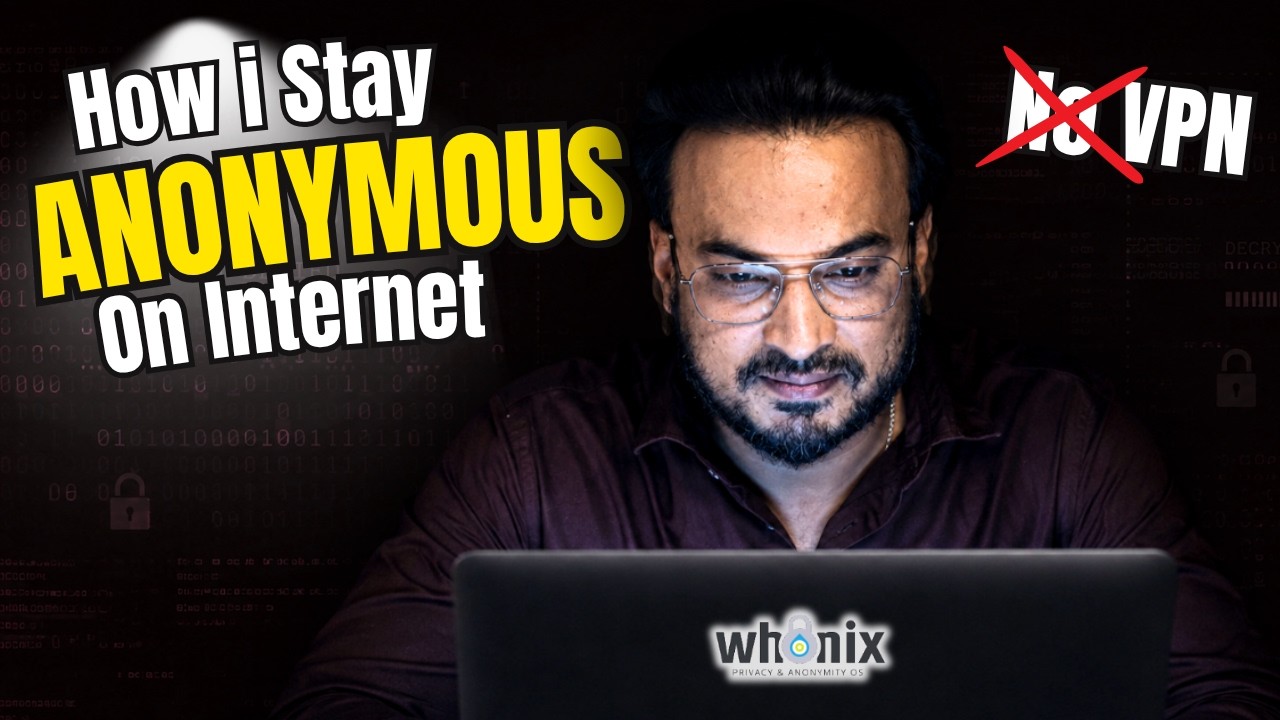 How i Make Myself INVISIBLE ONLINE Using WHONIX in 2026