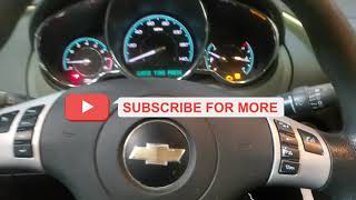How to reset high idle on a 2009 Chevrolet Malibu. using scanner Autel Elite.