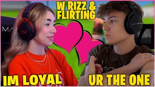 SOMMERSET Uses *RIZZ* On CLIX For The FIRST TIME \& Cant STOP Flirting With EACH Other! (Fortnite)