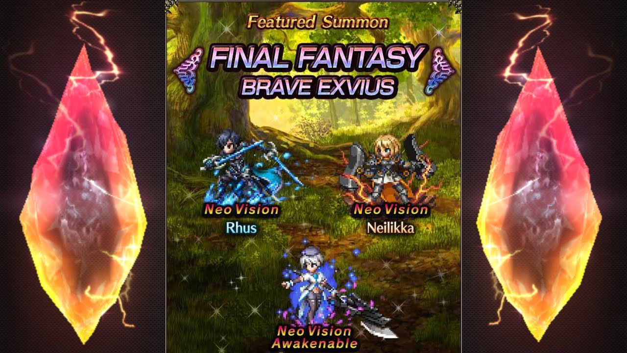 [FFBE] Rhus, Neilikka CgNV & Nerine Nva. Best Tickets 😅