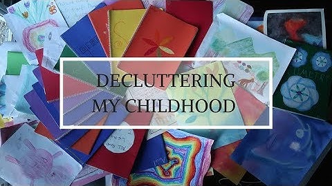 Old School Books // Decluttering My Childhood
