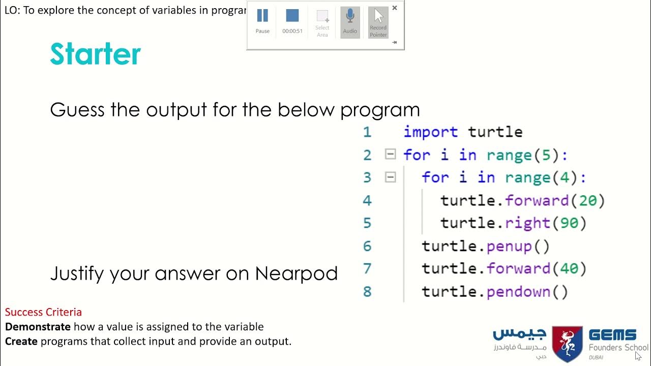 Understanding loop in python turtle - YouTube