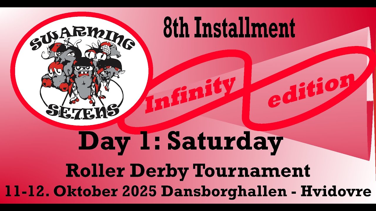 2025 Swarming Se7ens Roller Derby Tournament - Day 1 Saturday - The Infinity Edition