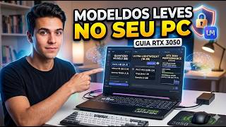 Modelos de IA leves rodando em uma RTx 3050 - Windows