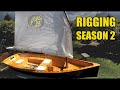How to rig a balanced lug sail  part 1