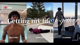 Getting my life together *this will motivate you* / workout, healthy habits, cleaning
