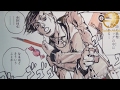 GUCCI TOKYO "JOJO" manga display! グッチ新宿 岸辺露伴 荒木飛呂彦