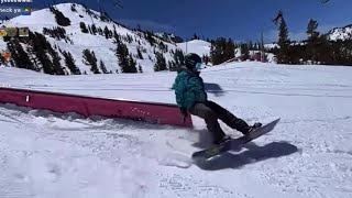 Livestreamer Thinks Snowboarding is Easy…