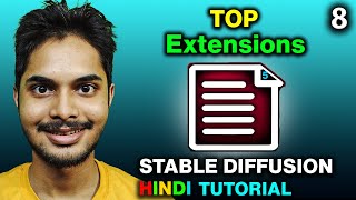 Stable Diffusion TOP 5 Extensions | Stable Diffusion HINDI - 8
